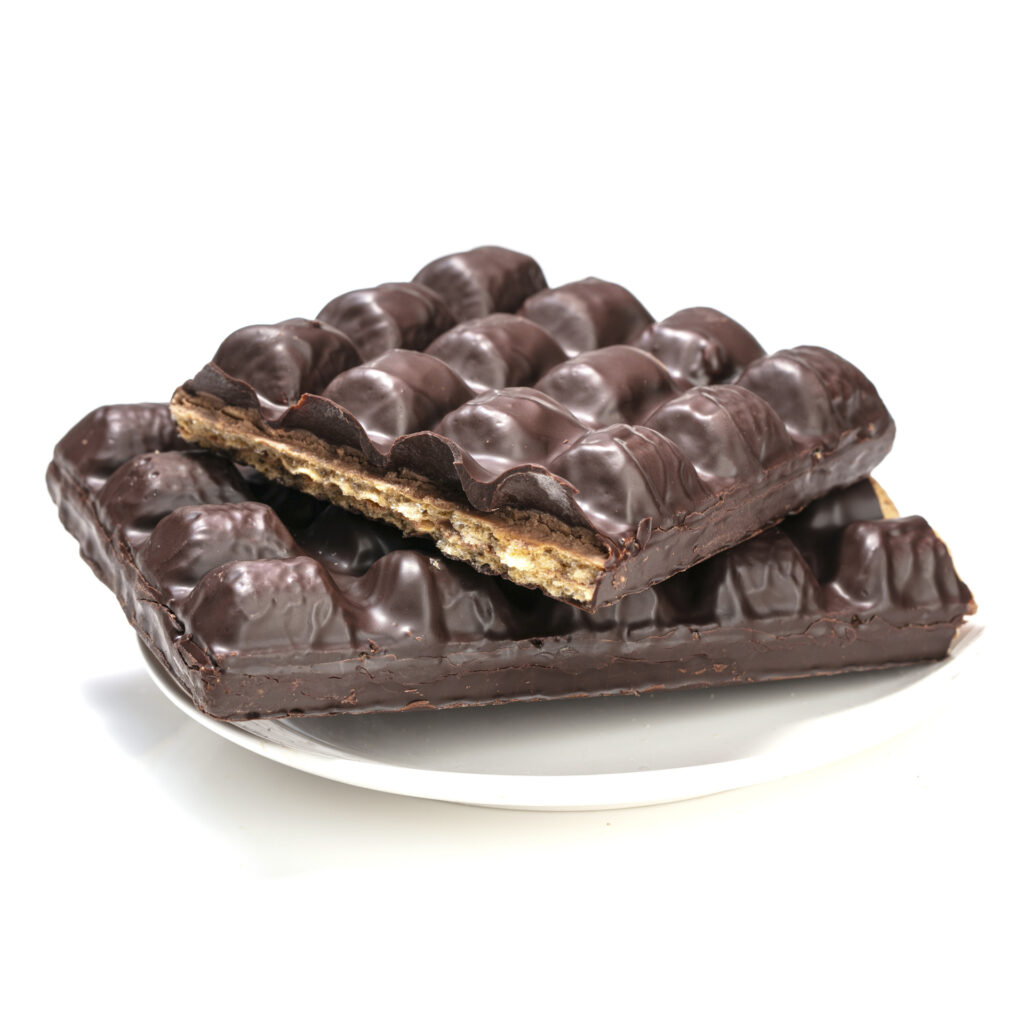 Dark Chocolate & Hazelnut Cream Wafer | Universal Yums