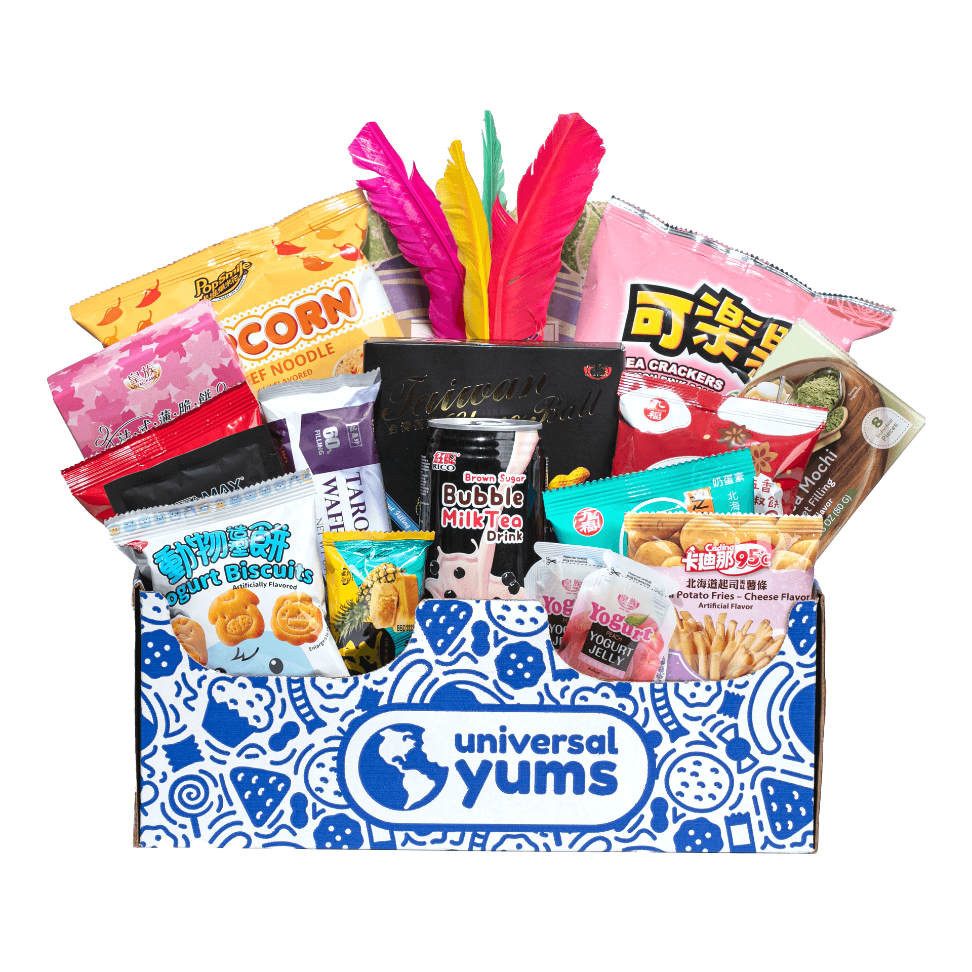 Taiwan UNIVERSAL YUMS Subscription Box Unboxing & Taste Test