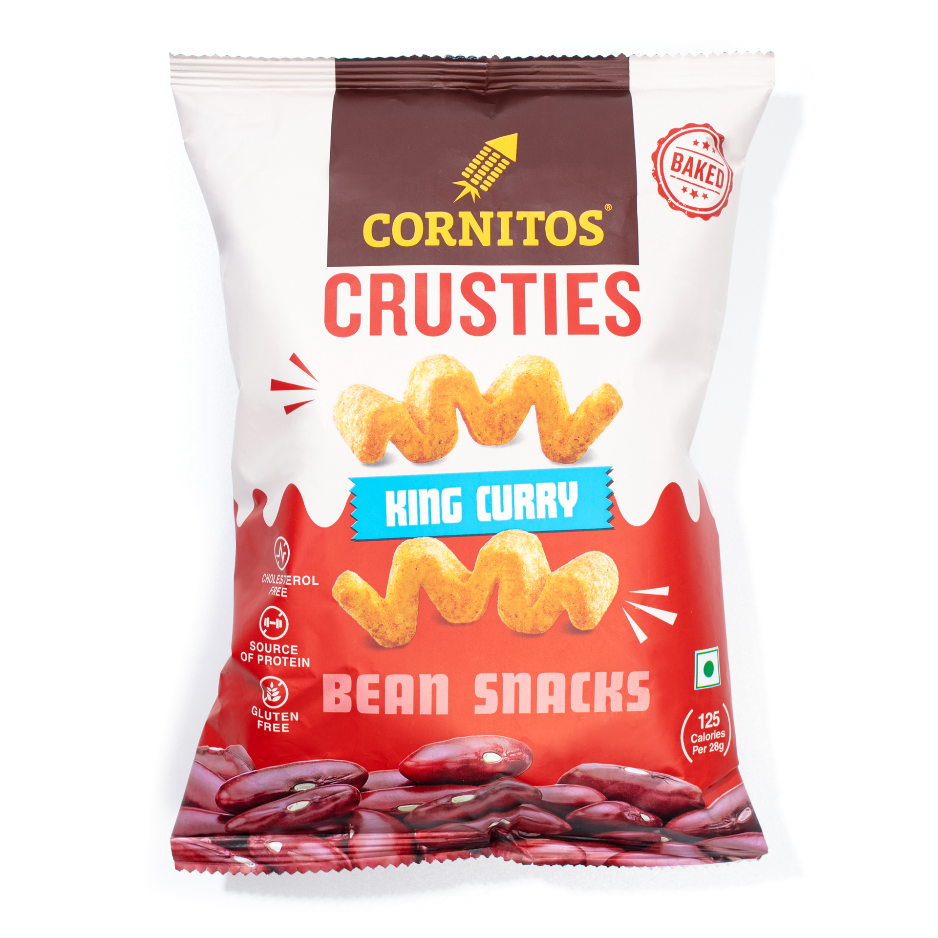 Cornitos Crusties King Curry Bean Snacks | Universal Yums